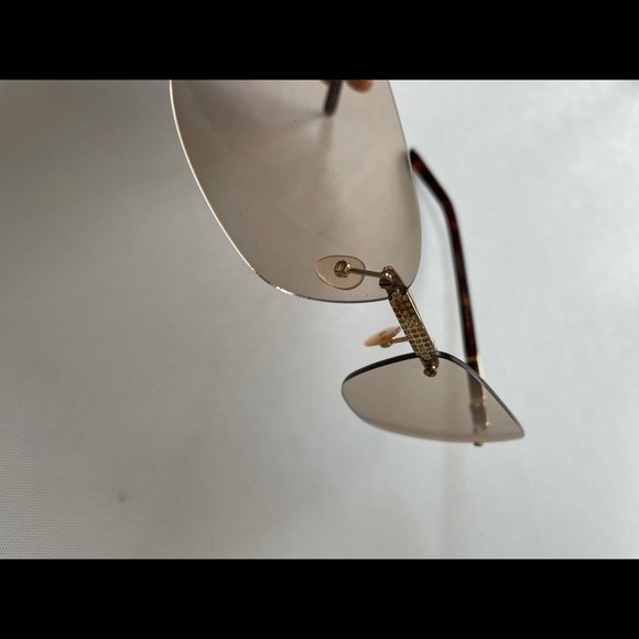 Vintage Rimless Valentino Sunglasses